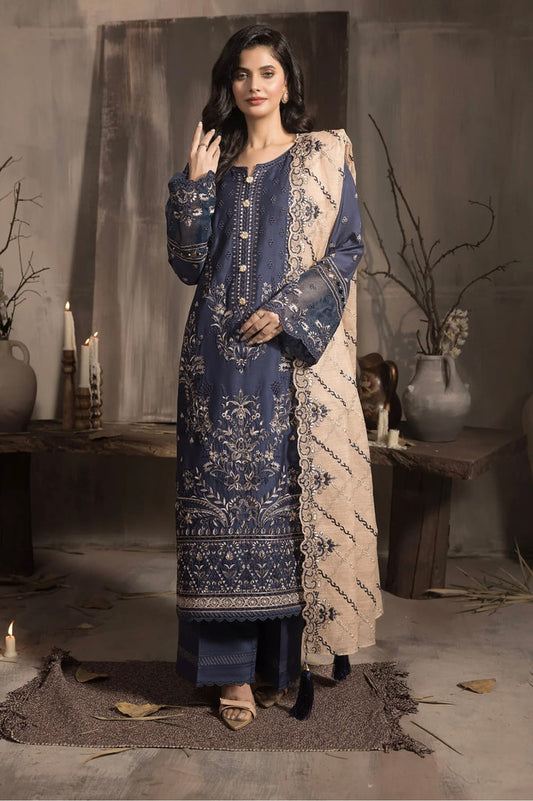 Imrozia Premium ‘Sehar’ Embroidered Viscose 3-Piece Readymade Dress